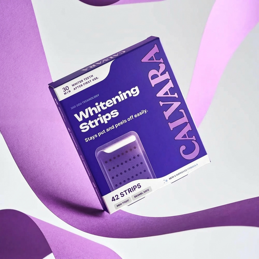 CALVARA Purple Whitening Teeth Strips