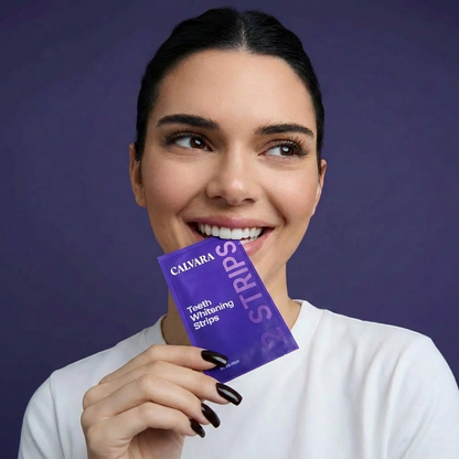 CALVARA Purple Whitening Teeth Strips